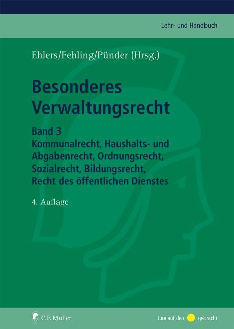 Cover: 9783811443426 | Besonderes Verwaltungsrecht | Dirk Ehlers (u. a.) | Taschenbuch | 2021