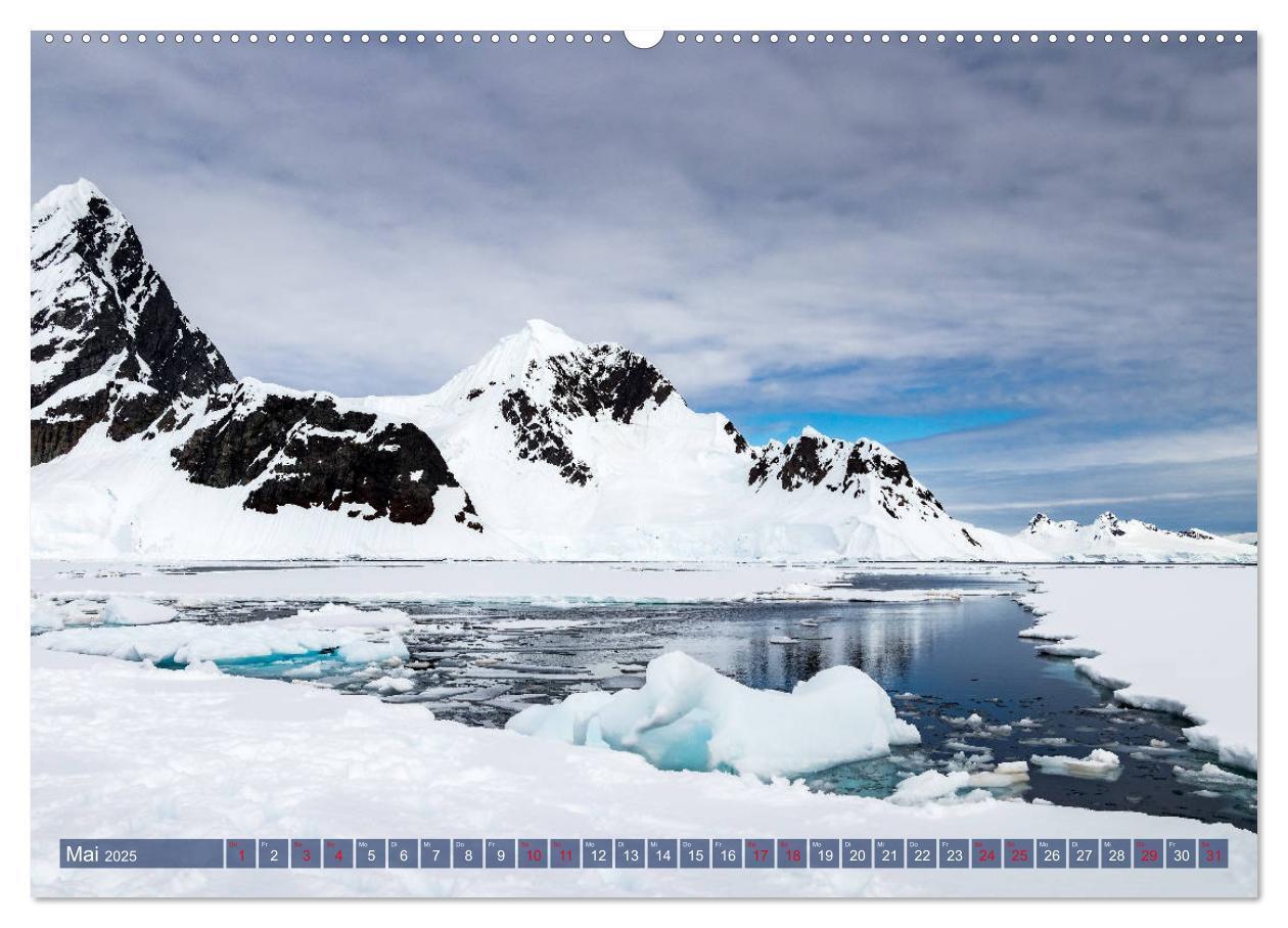 Bild: 9783435257225 | Antarktis Gletscher, Robben, Pinguine (Wandkalender 2025 DIN A2...