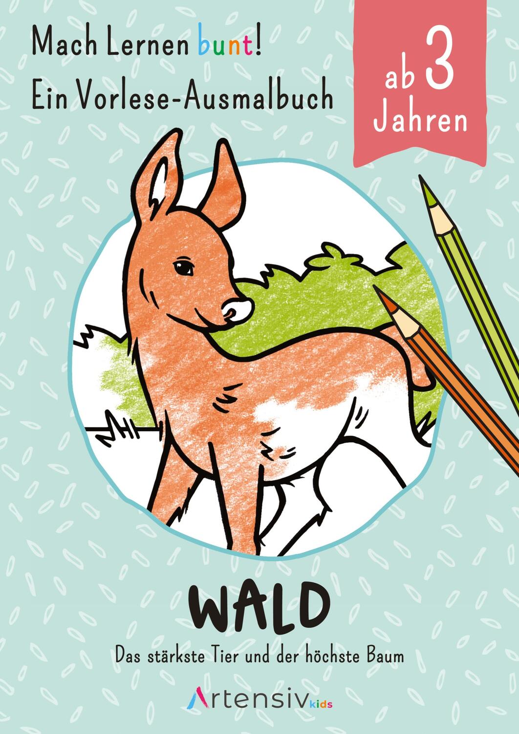 Cover: 9783748300205 | Wald - Ein Vorlese-Malbuch für Kinder ab 3 Jahren | Holger Schulz