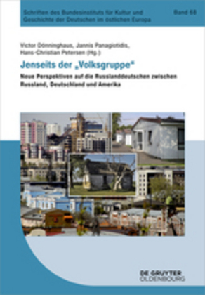Cover: 9783110501414 | Jenseits der "Volksgruppe" | Victor Dönninghaus (u. a.) | Buch | 2018