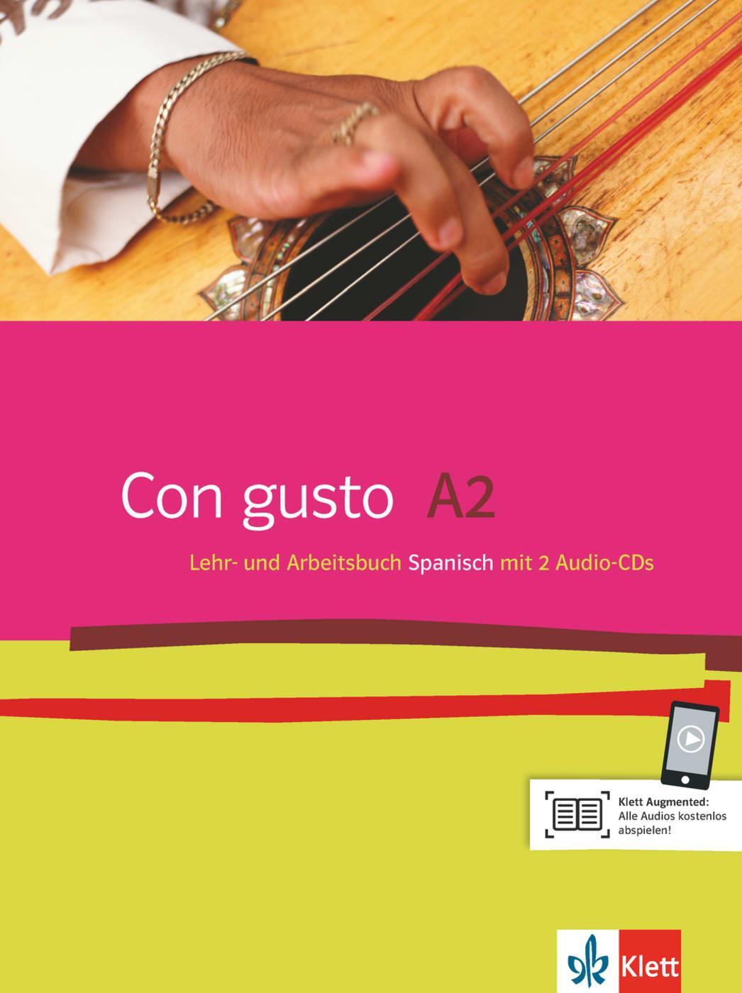 Cover: 9783125149908 | Con gusto. Lehr- und Arbeitsbuch mit 2 Audio-CDs - A2 | Taschenbuch