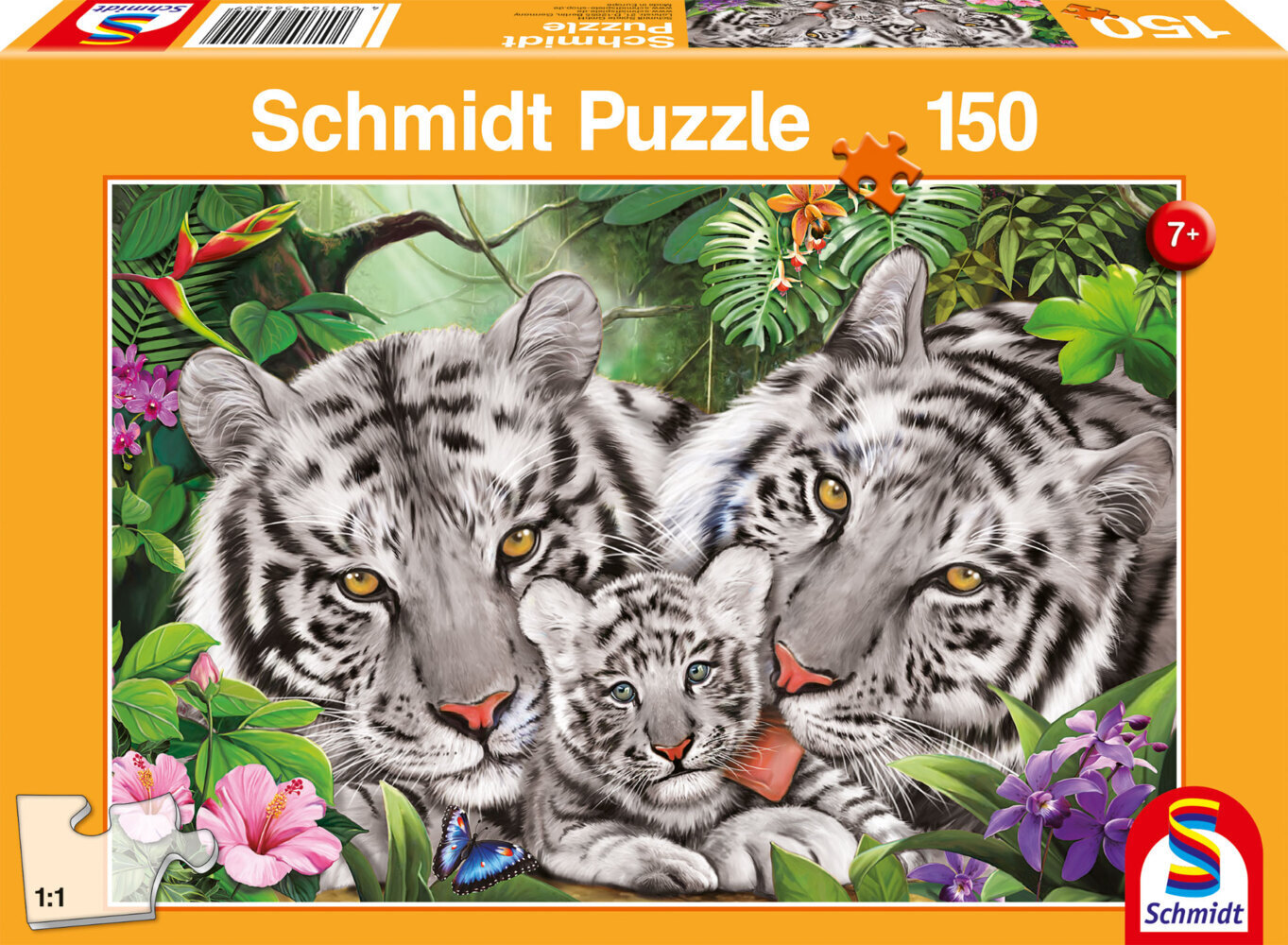 Cover: 4001504564209 | Tigerfamilie (Kinderpuzzle) | Spiel | In Spielebox | Deutsch | 2021
