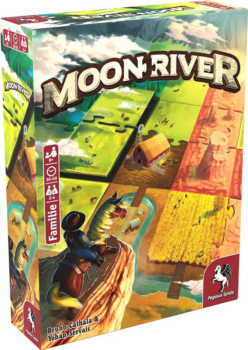 Cover: 4250231736285 | Moon River | Bruno Cathala | Spiel | 57115G | Deutsch | 2023 | Pegasus