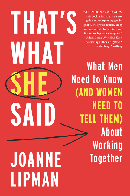 Cover: 9780062437211 | That's What She Said | Joanne Lipman | Buch | Englisch | 2018