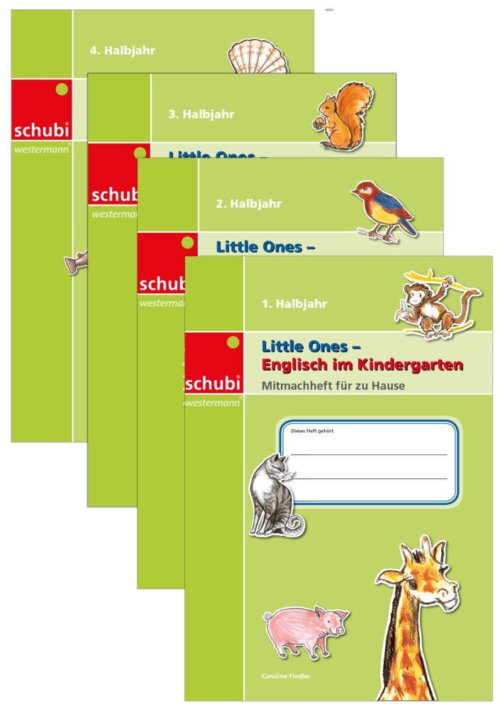 Cover: 9783867231909 | Little Ones - Englisch im Kindergarten | Mitmachhefte für zu Hause
