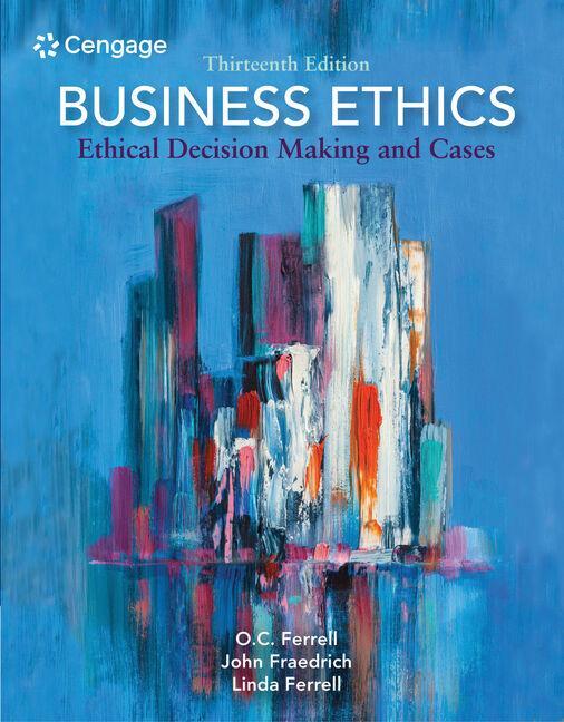 Cover: 9780357513361 | Business Ethics | Ethical Decision Making and Cases | Ferrell (u. a.)
