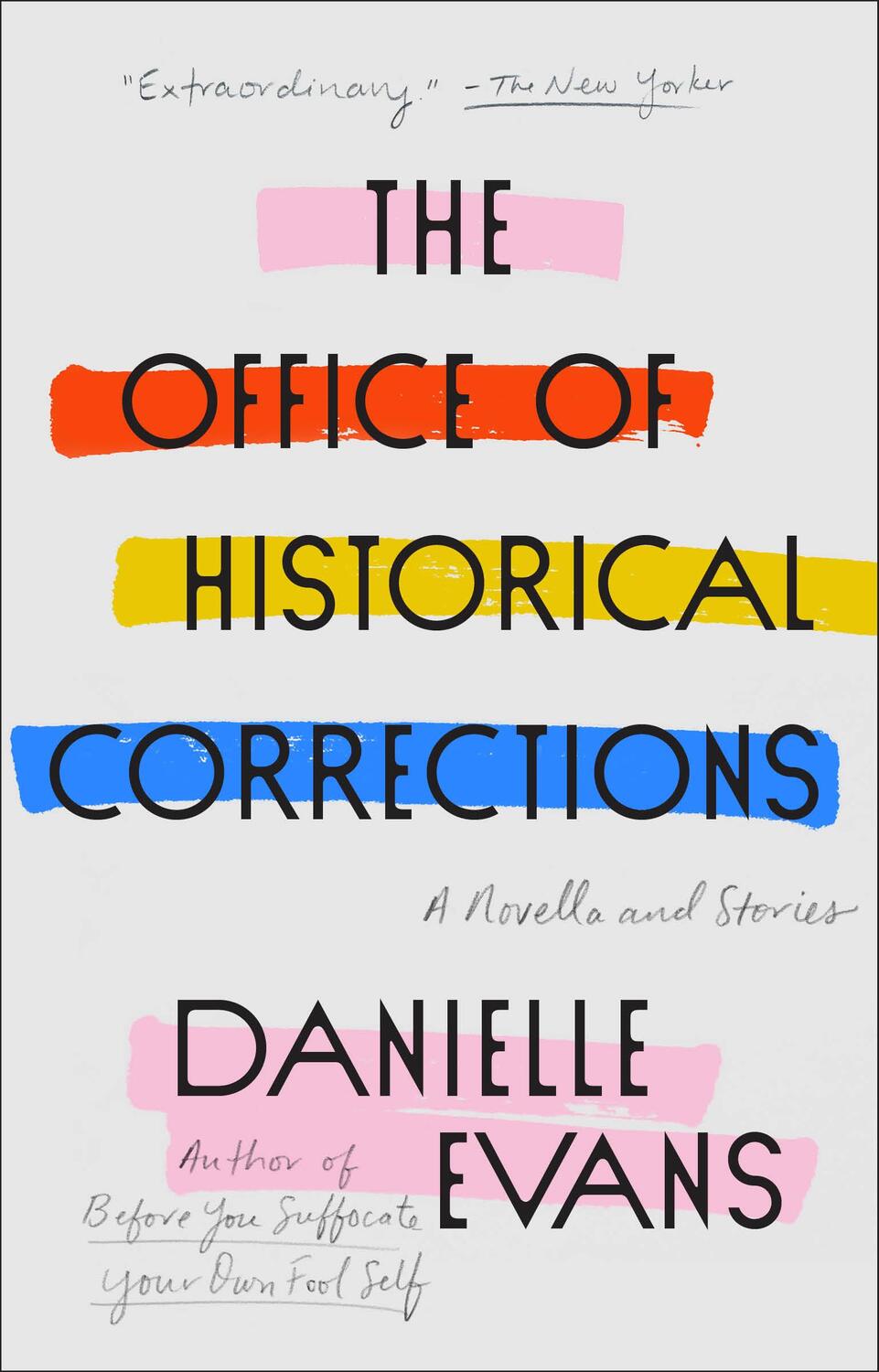 Cover: 9780593189450 | The Office of Historical Corrections | A Novella and Stories | Evans