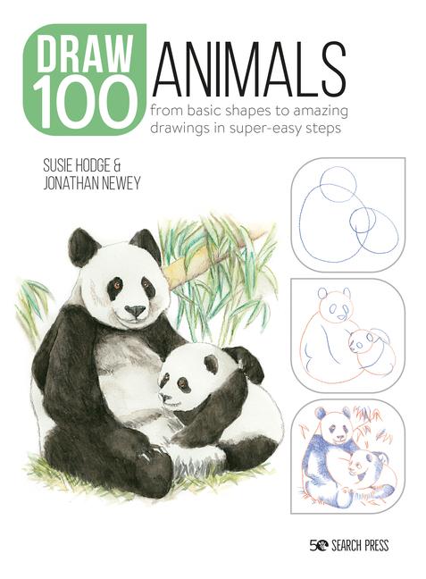 Cover: 9781800920354 | Draw 100: Animals | Jonathan Newey (u. a.) | Taschenbuch | Englisch