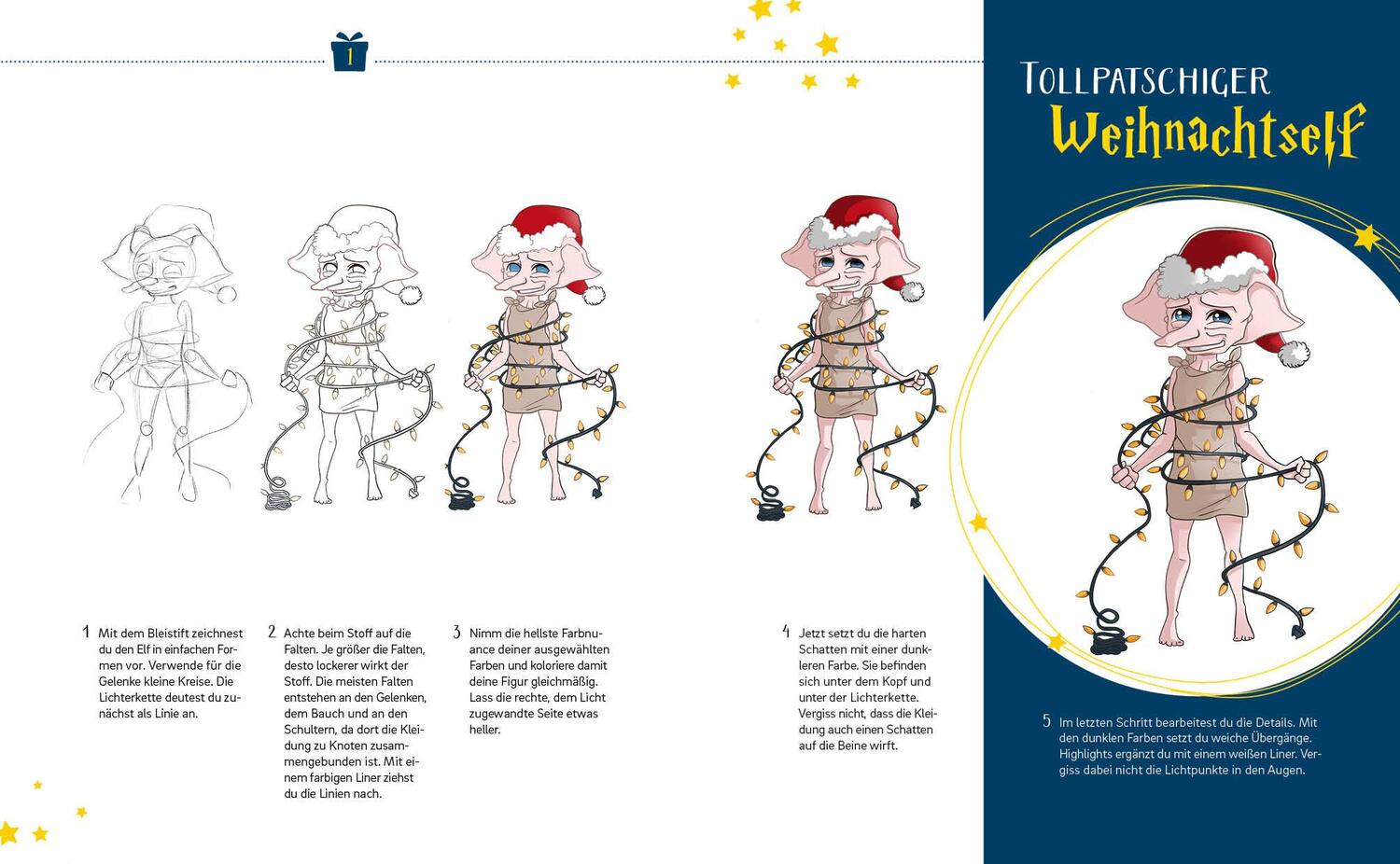 Bild: 9783745906882 | Mein Adventskalender-Zeichenbuch für Potterheads and Friends | Jost