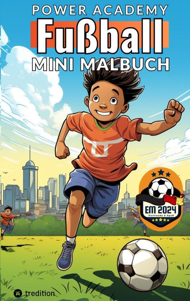 Cover: 9783384176837 | Fußball Malbuch Power Academy Mini-Malbuch für Jungen: Ausmalbilder...