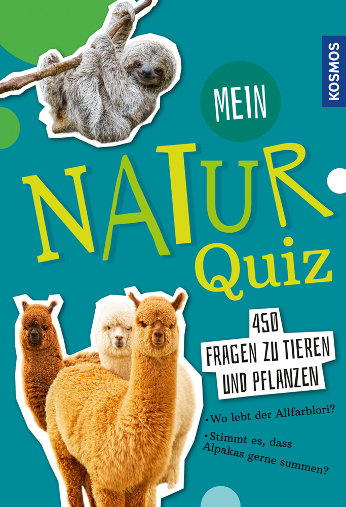 Cover: 9783440168325 | Mein Naturquiz | 450 Fragen zu Tieren und Pflanzen | Bärbel Oftring