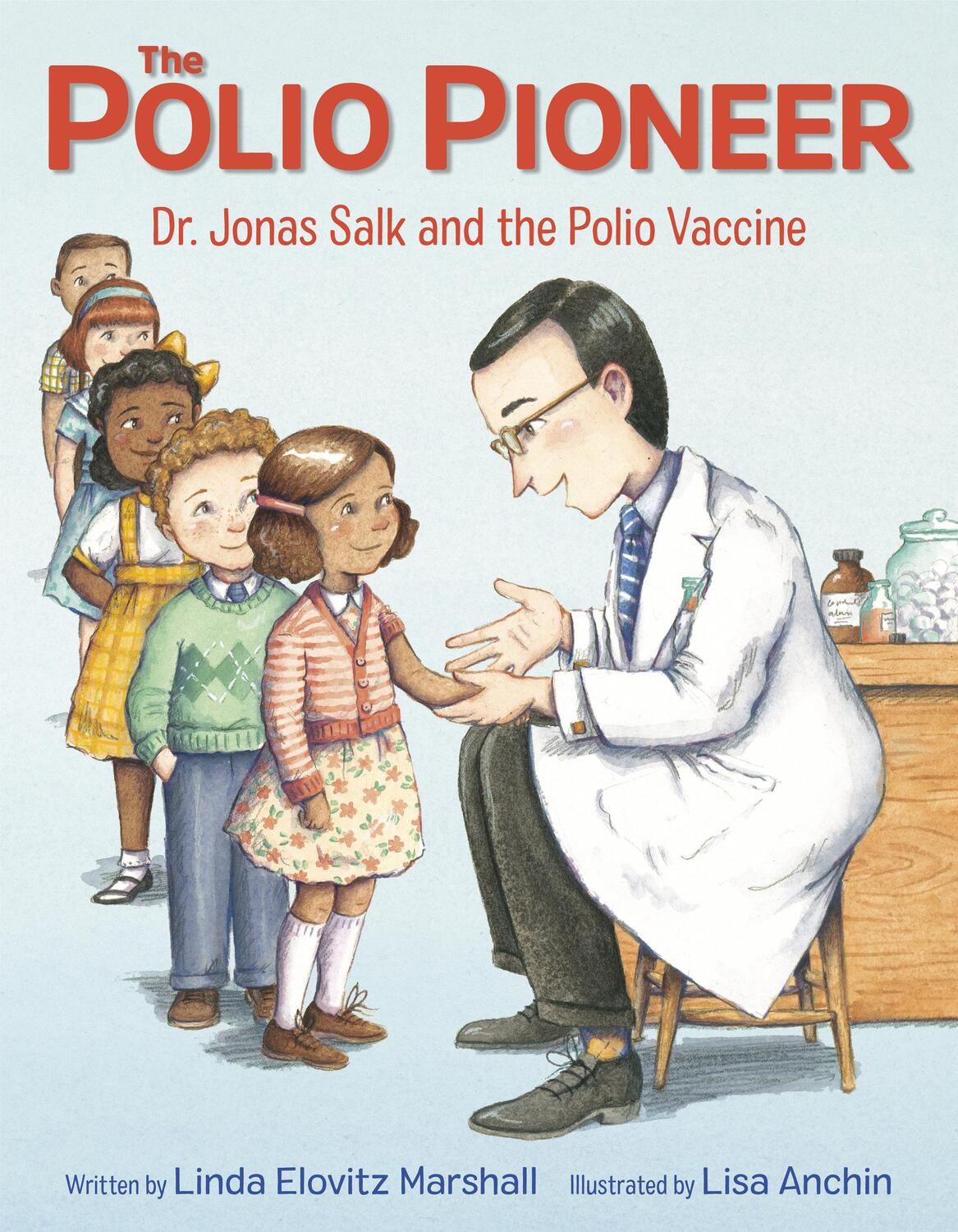 Cover: 9780525646518 | The Polio Pioneer: Dr. Jonas Salk and the Polio Vaccine | Marshall