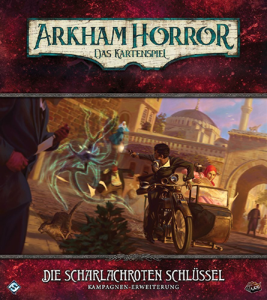 Cover: 841333120054 | Arkham Horror Das Kartenspiel - Die scharlachroten | French (u. a.)