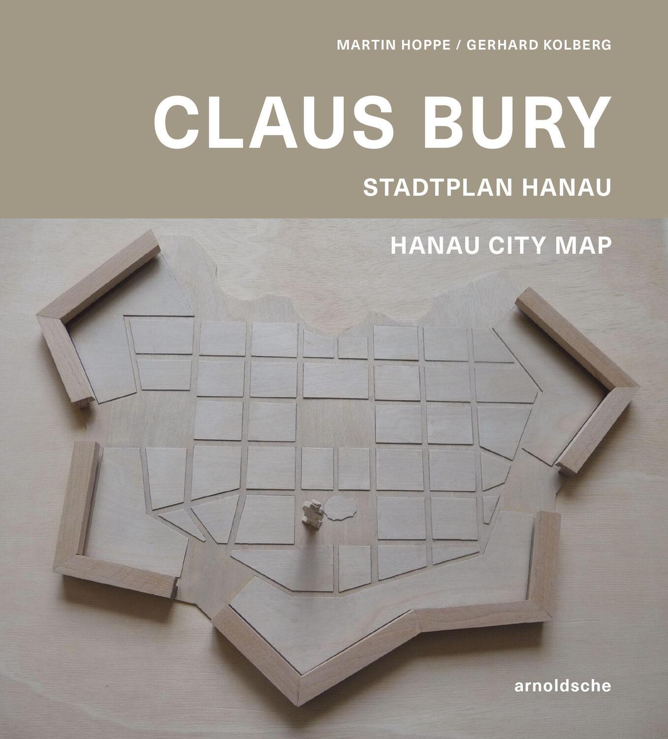 Cover: 9783897906440 | Claus Bury | Neustadtplan Hanau/Hanau New Town Map, Dt/engl | Hoppe