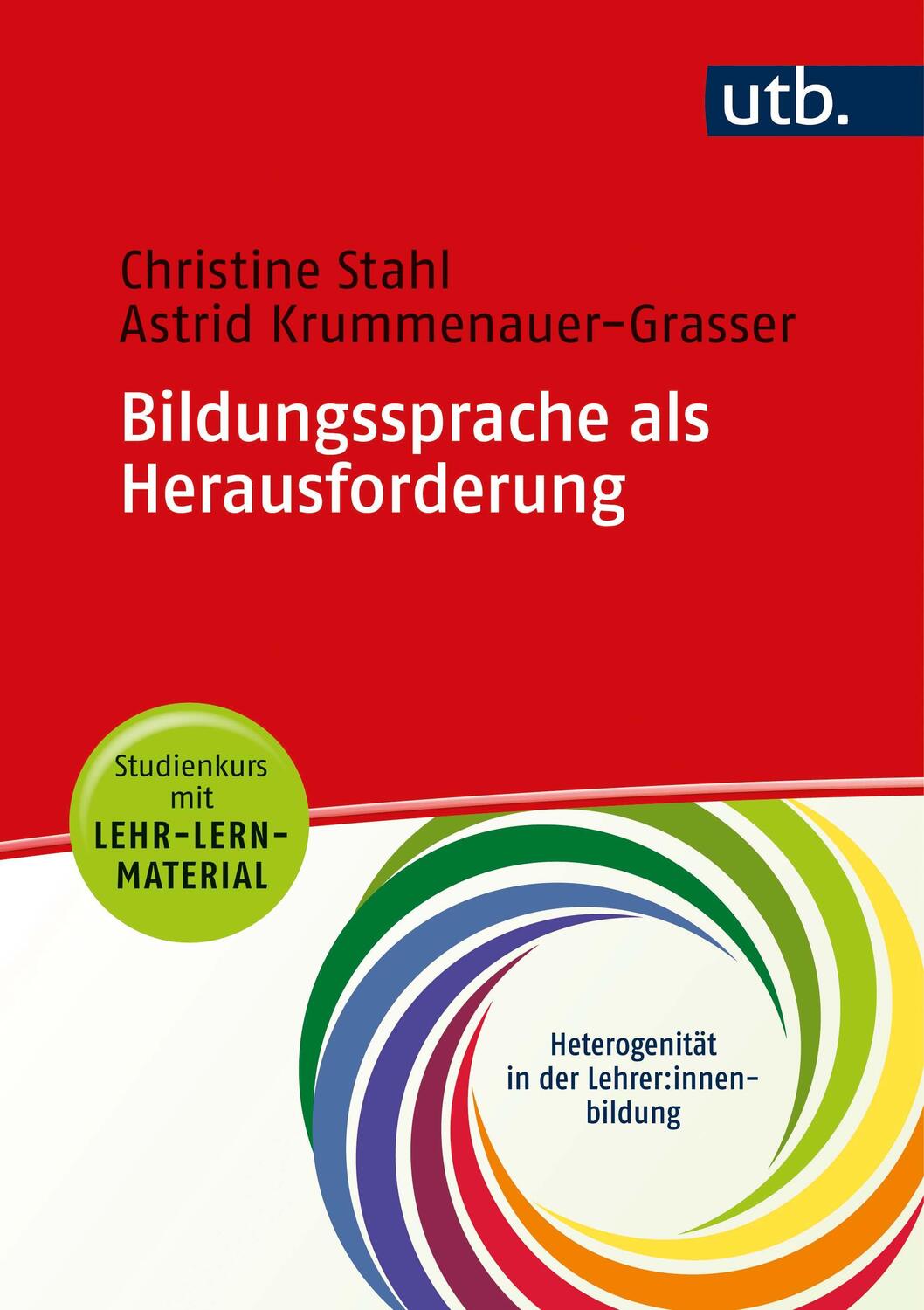 Cover: 9783825256098 | Bildungssprache als Herausforderung | Christine Stahl (u. a.) | Buch