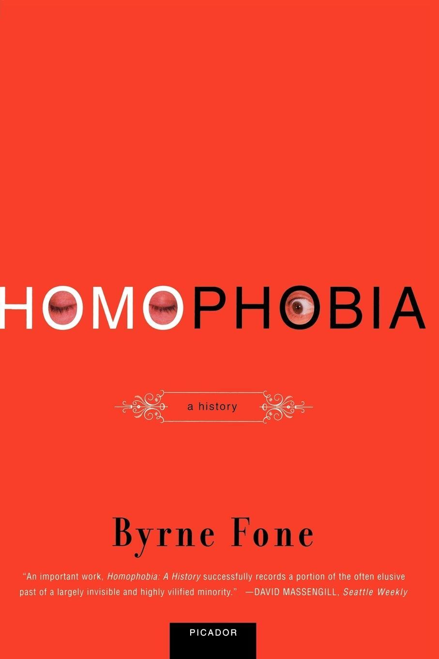 Cover: 9780312420307 | Homophobia: A History | Byrne Fone | Taschenbuch | Englisch | 2000