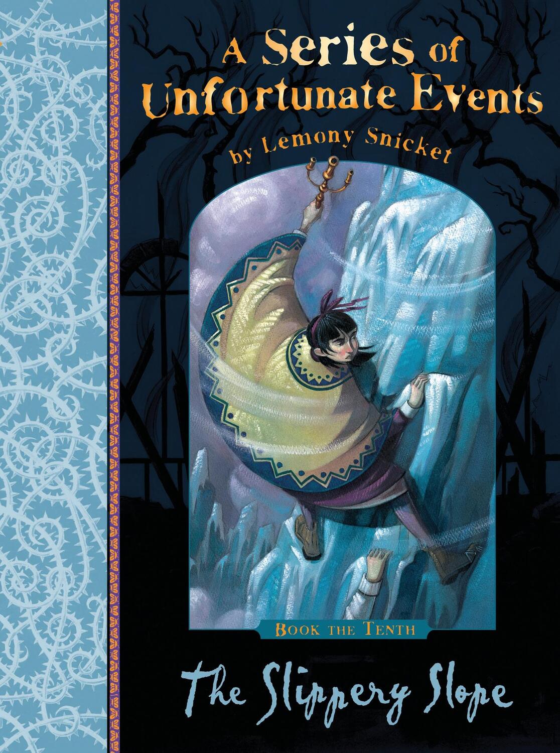 Cover: 9781405266154 | A Series of Unfortunate Events 10. The Slippery Slope | Lemony Snicket