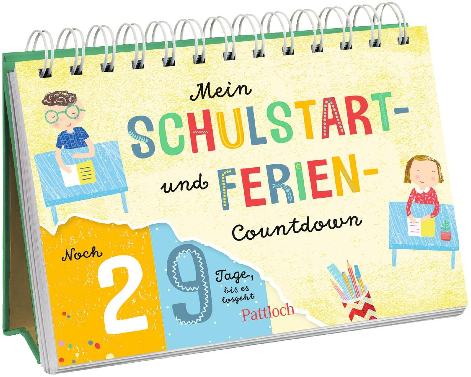 Cover: 9783629001221 | Mein Schulstart- und Ferien-Countdown | Pattloch Verlag | Taschenbuch
