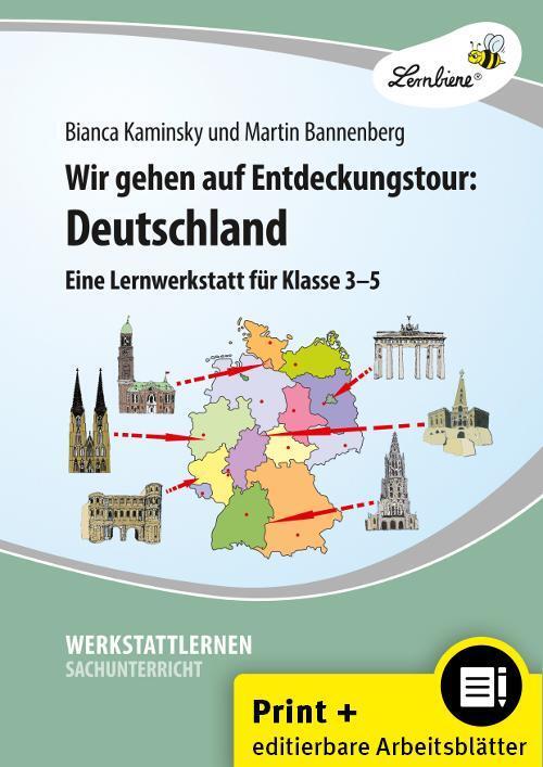 Cover: 9783746810508 | Wir gehen auf Entdeckungstour: Deutschland | (3. bis 5. Klasse) | 2024