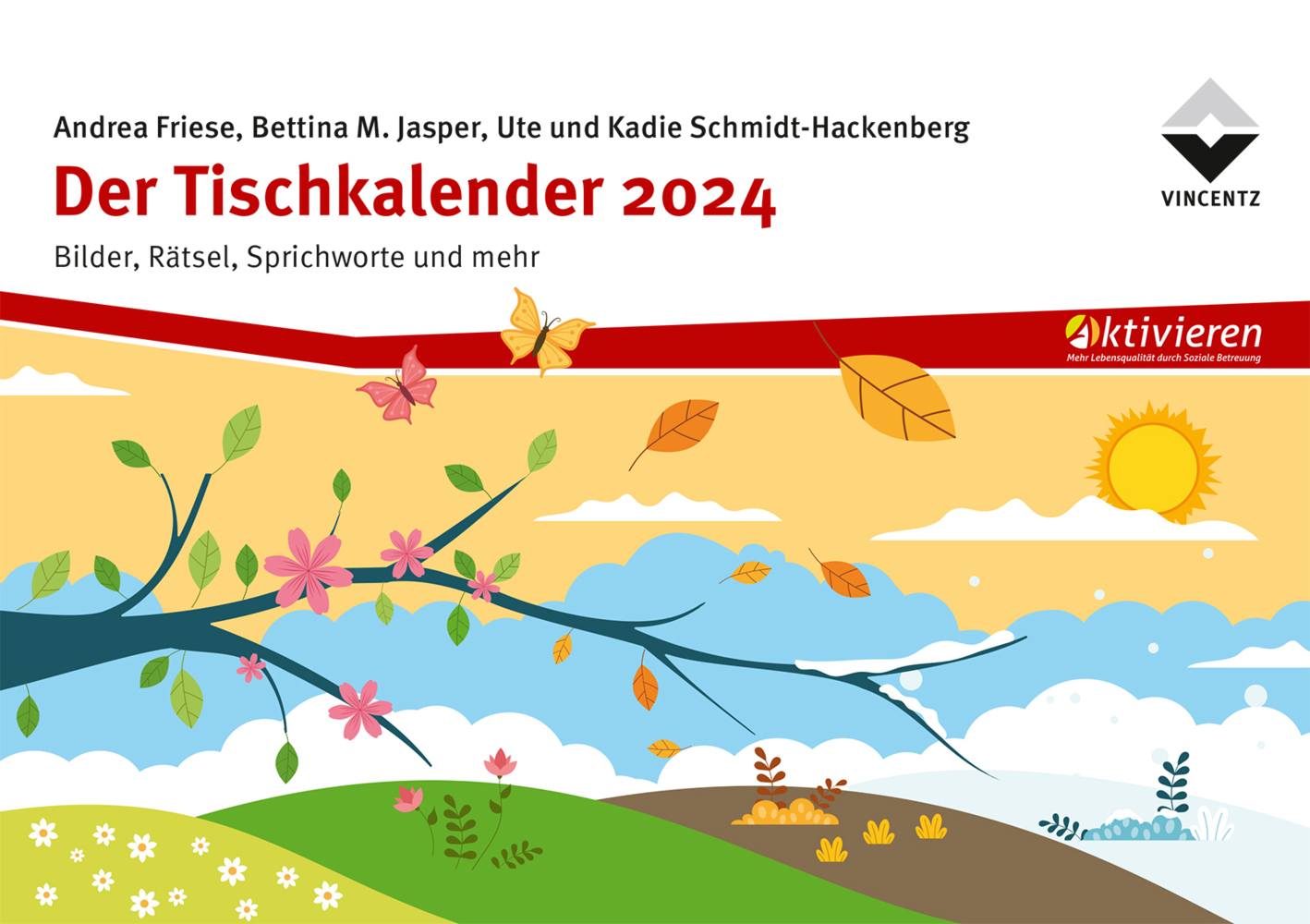 Cover: 9783748606192 | Der Tischkalender 2024 | Andrea Friese (u. a.) | Kalender | Kalender
