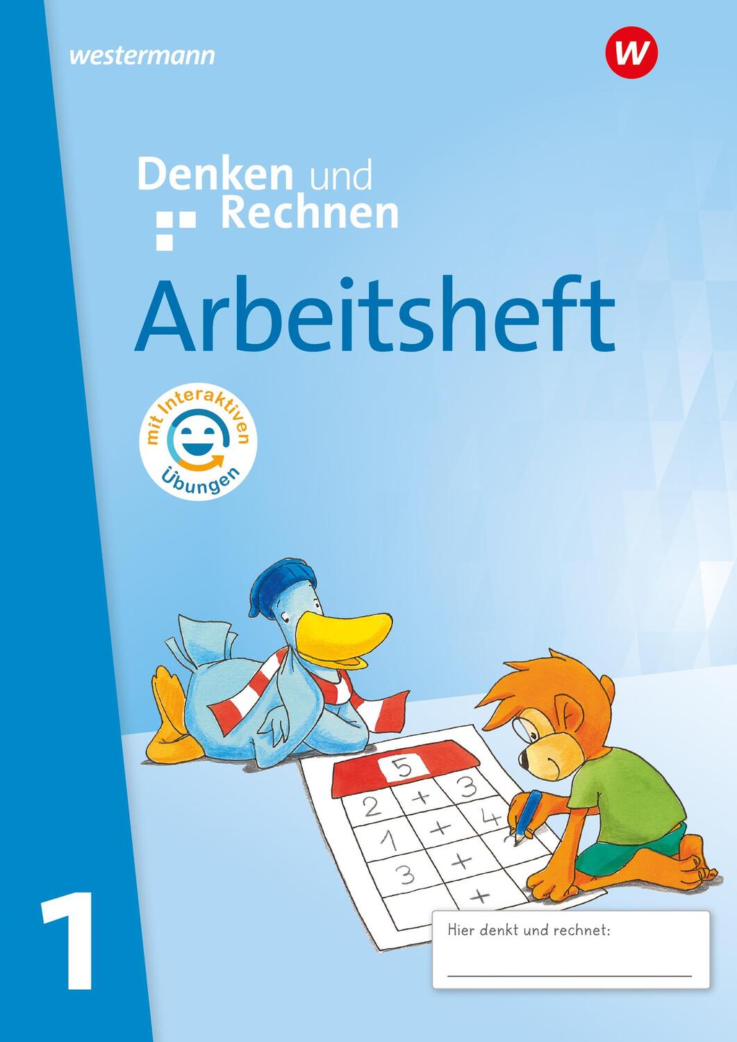 Cover: 9783141266122 | Denken und Rechnen - Allgemeine Ausgabe 2024. Arbeitsheft 1 mit...