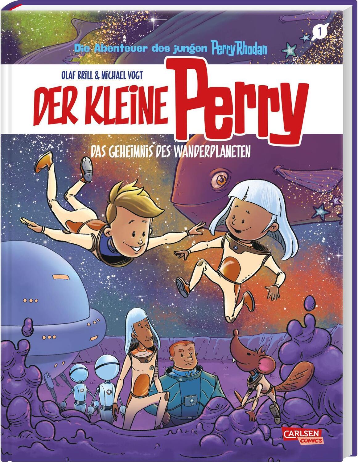 Cover: 9783551760173 | Der kleine Perry 1: Das Geheimnis des Wanderplaneten | Olaf Brill