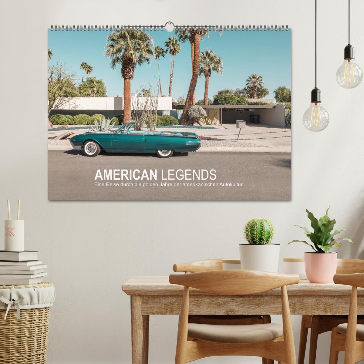 Bild: 9783435154753 | AMERICAN LEGENDS (Wandkalender 2025 DIN A2 quer), CALVENDO...