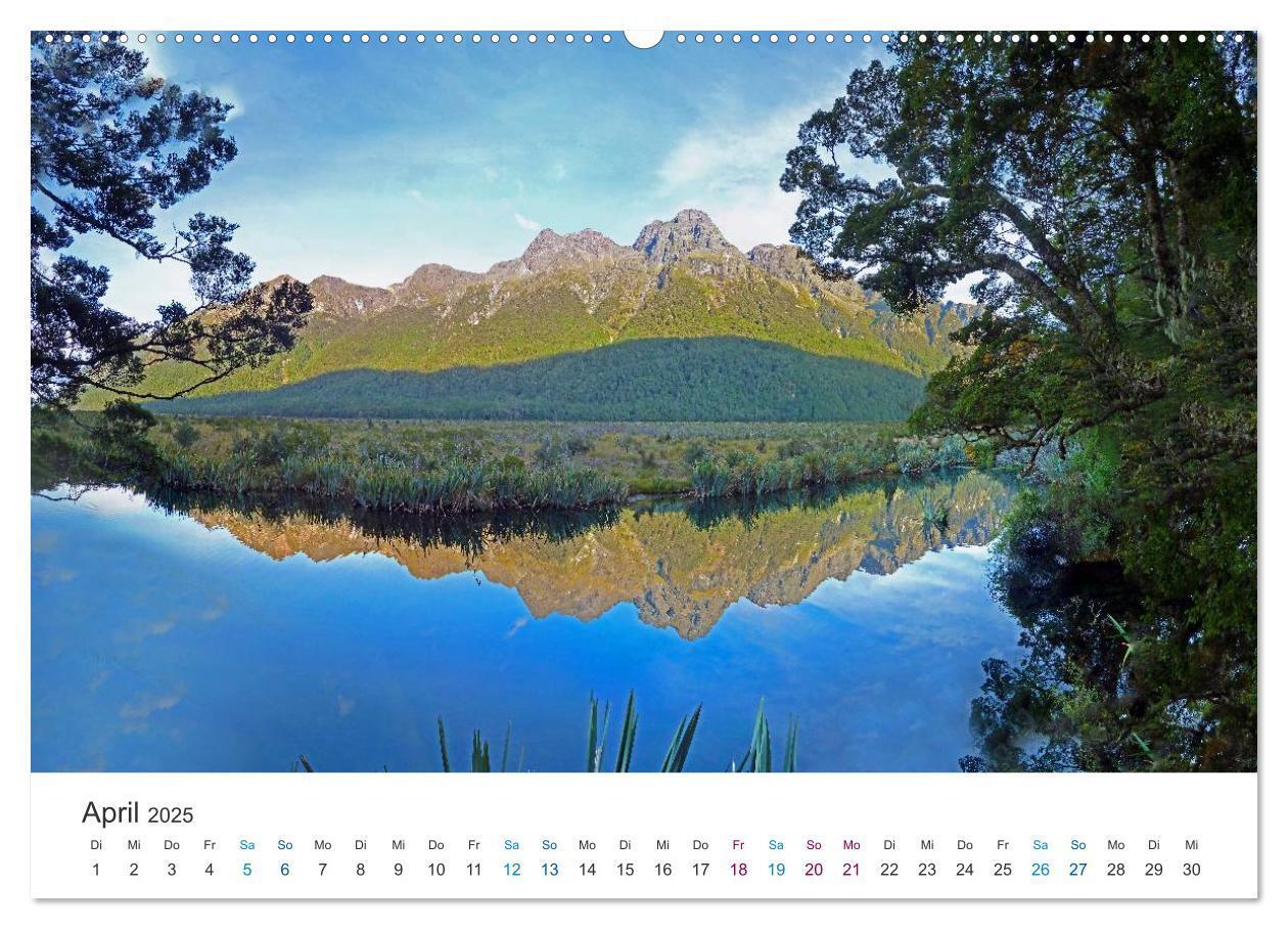 Bild: 9783435822768 | Vielfalt Neuseeland (Wandkalender 2025 DIN A2 quer), CALVENDO...