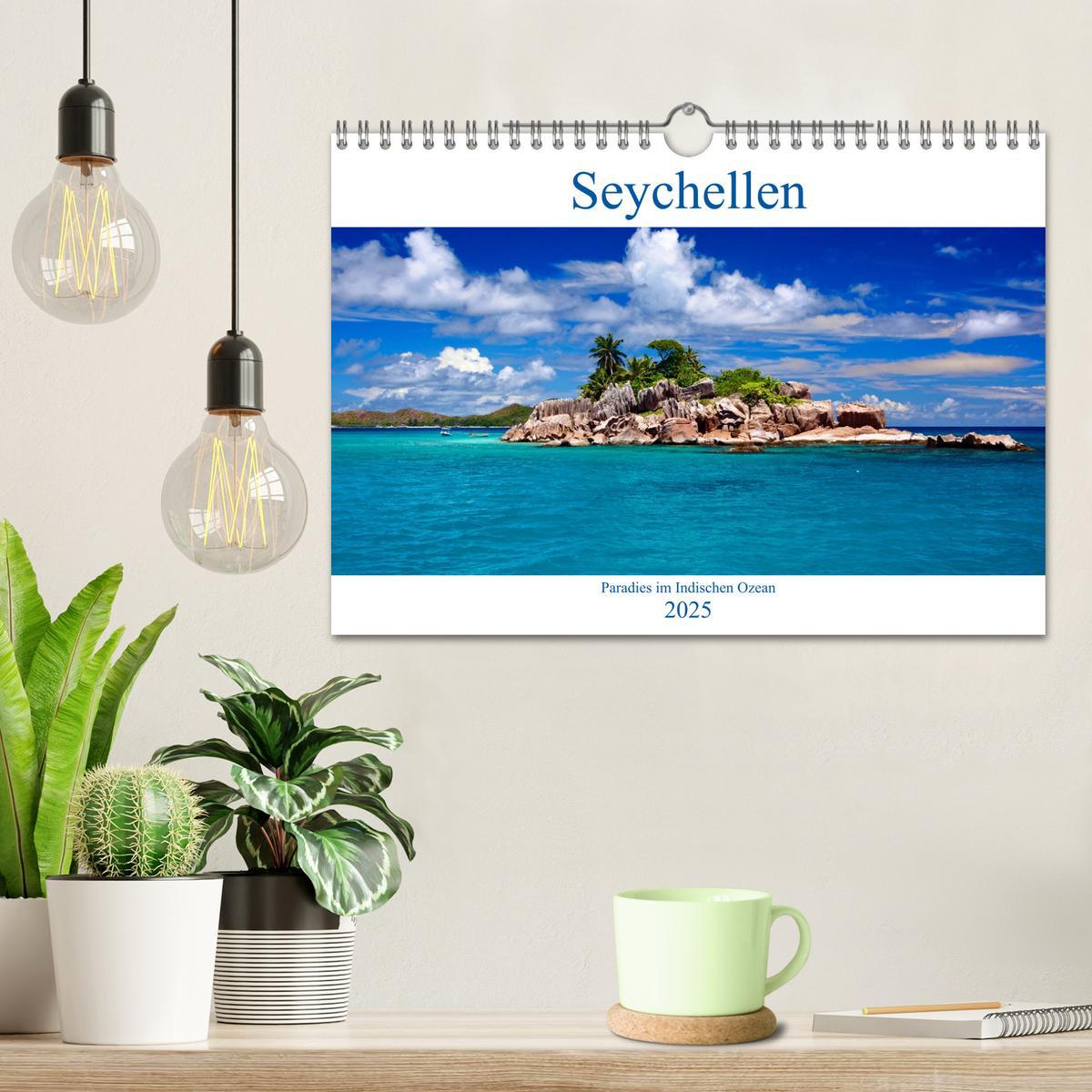 Bild: 9783435386536 | Seychellen - Paradies im Indischen Ozean (Wandkalender 2025 DIN A4...