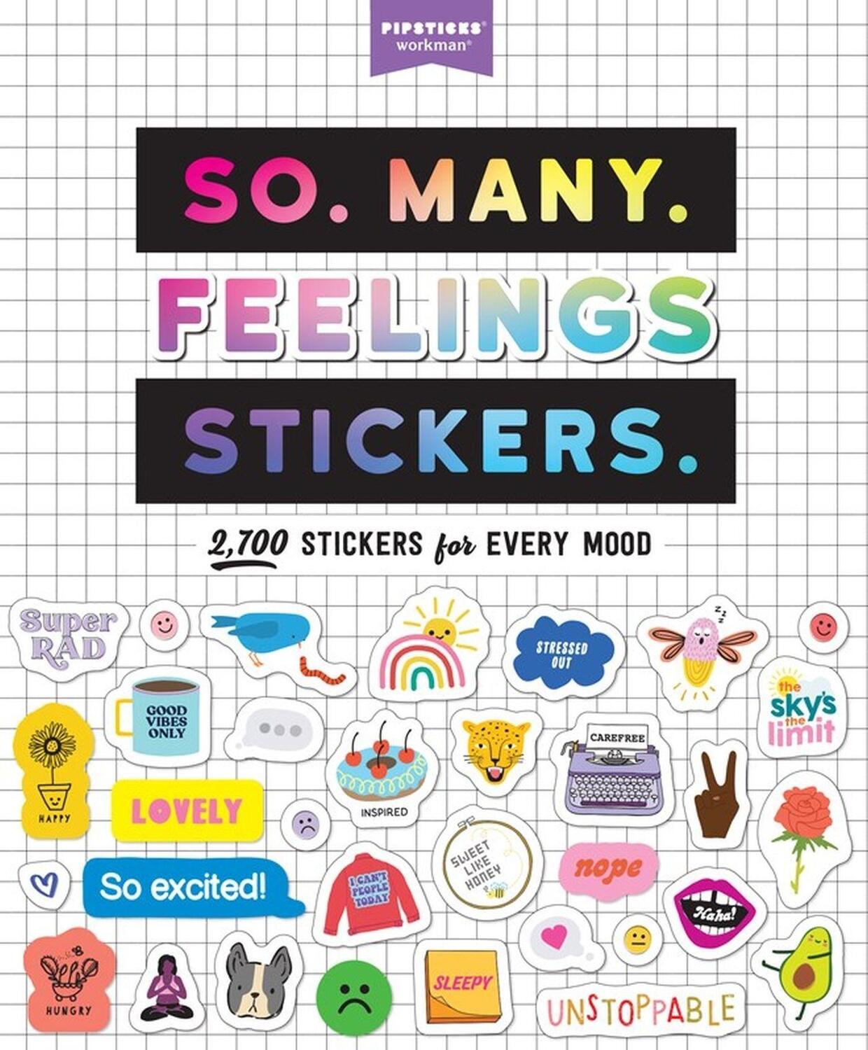 Cover: 9781523512690 | So. Many. Feelings Stickers. | 2,700 Stickers for Every Mood | Buch