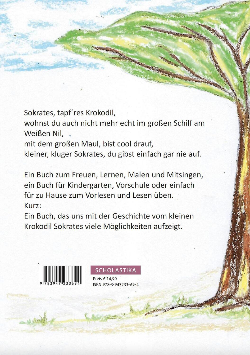 Rückseite: 9783947233694 | Sokrates das kleine Krokodil vom großen Schilfufer am Weißen Nil