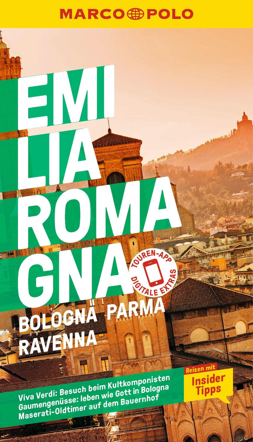 Cover: 9783829749497 | MARCO POLO Reiseführer Emilia-Romagna, Bologna, Parma, Ravenna | Buch