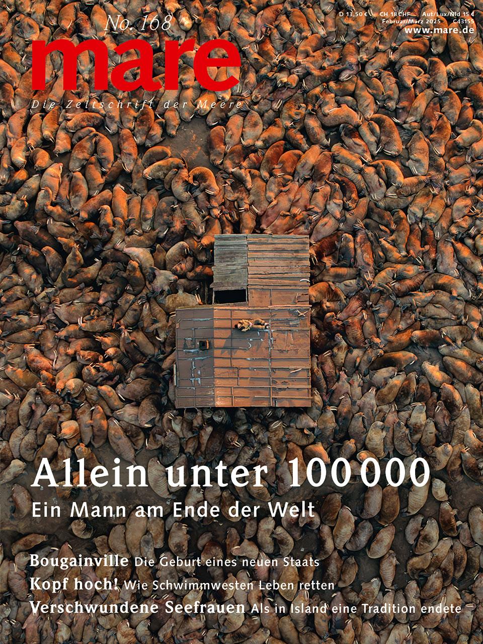 Cover: 9783866484573 | mare - Die Zeitschrift der Meere / No. 168/ Allein unter 100 000