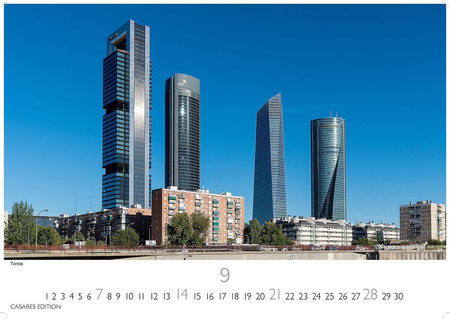 Bild: 9781835241707 | Madrid 2025 L 35x50cm | Kalender | 14 S. | Deutsch | 2025
