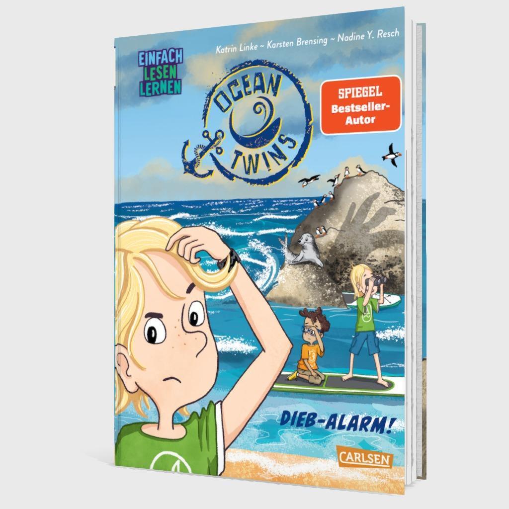 Bild: 9783551690524 | Ocean Twins: Dieb-Alarm! | Familie Linke-Brensing | Buch | Ocean Twins