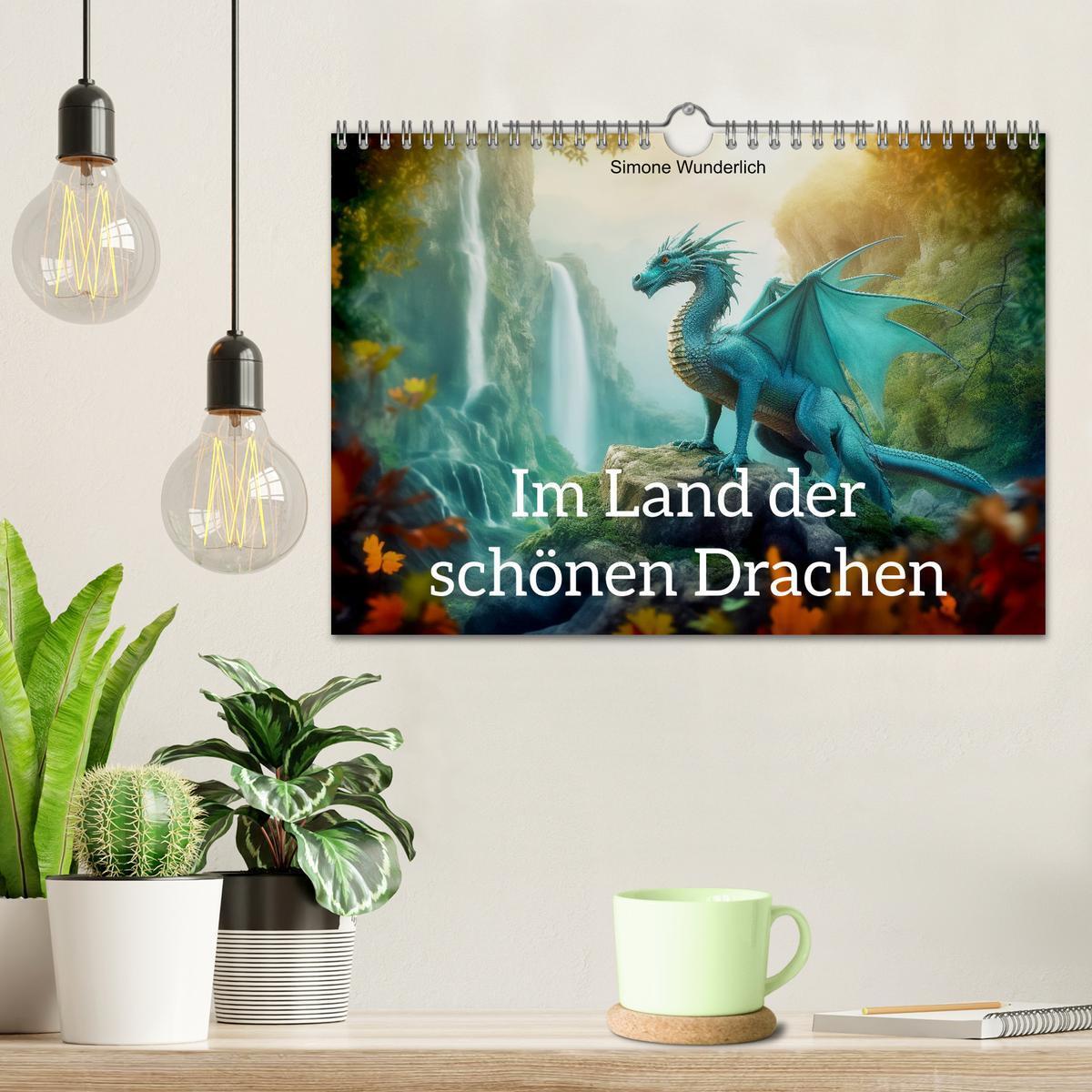 Bild: 9783383835506 | Im Land der schönen Drachen (Wandkalender 2025 DIN A4 quer),...