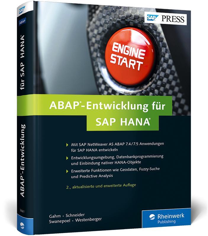 Cover: 9783836236614 | ABAP-Entwicklung für SAP HANA | Hermann Gahm (u. a.) | Buch | 653 S.