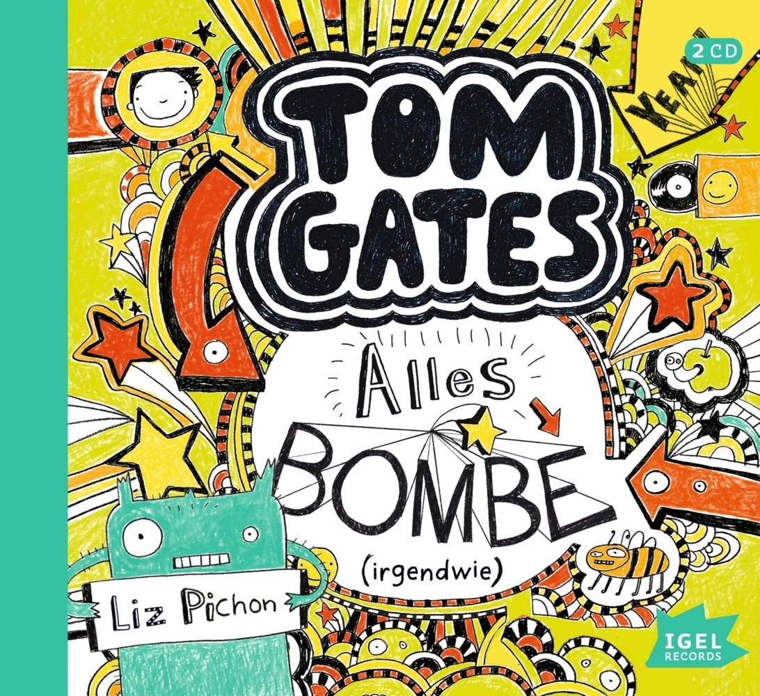 Cover: 9783731311386 | Tom Gates 3. Alles Bombe (irgendwie), 2 Audio-CD | Liz Pichon | CD