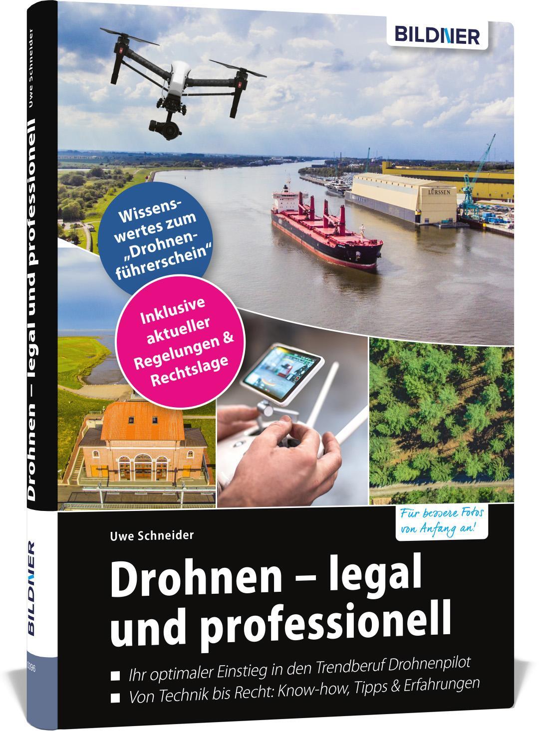 Cover: 9783832803766 | Drohnen - legal und professionell | Uwe Schneider | Buch | 224 S.