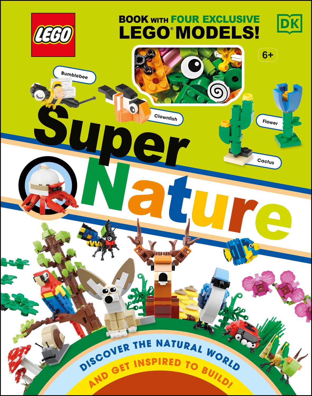 Cover: 9780241469347 | LEGO Super Nature | Includes Four Exclusive LEGO Mini Models | Skene