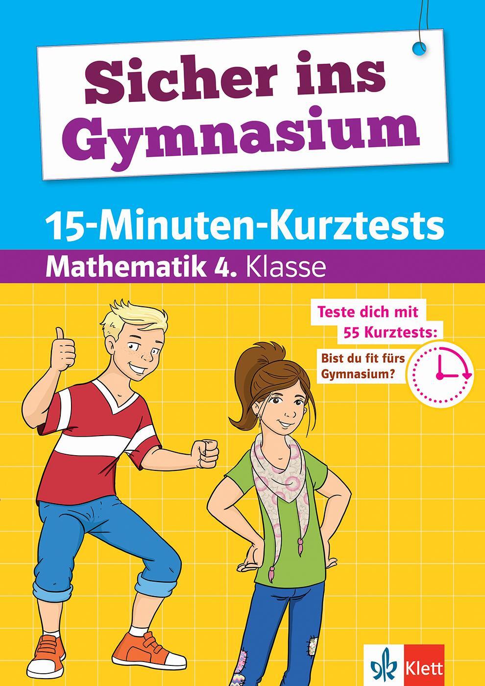 Cover: 9783129258712 | Sicher ins Gymnasium 15-Minuten-Kurztests Mathematik 4. Klasse | Buch