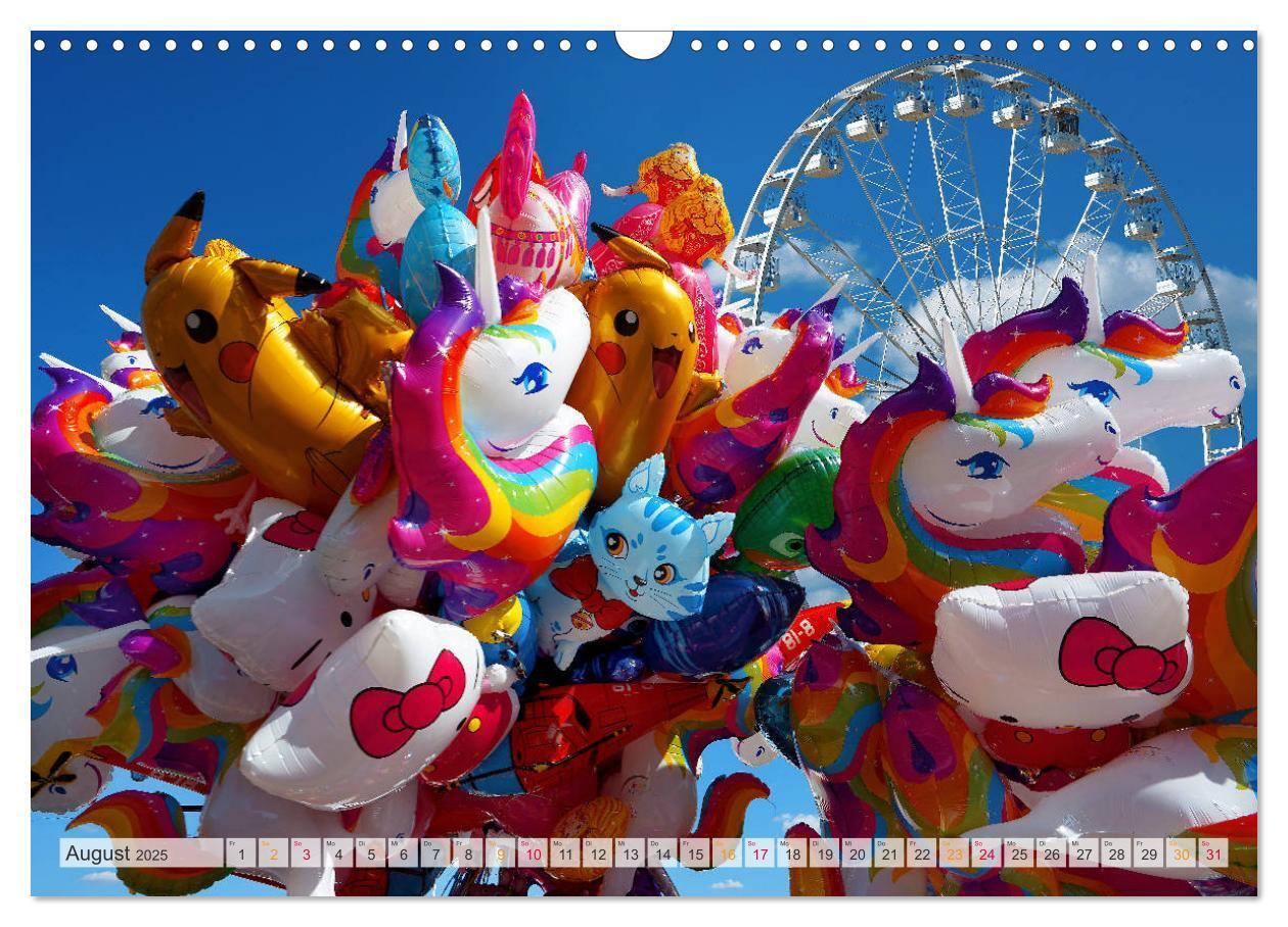 Bild: 9783435188666 | Kirmes ist Kult - Tanz der Lichter und Farben (Wandkalender 2025...