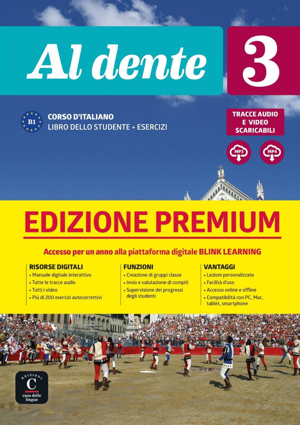 Cover: 9783125253964 | Al dente 3 (B1). Libro dello studente+ esercizi + CD + DVD + Premium