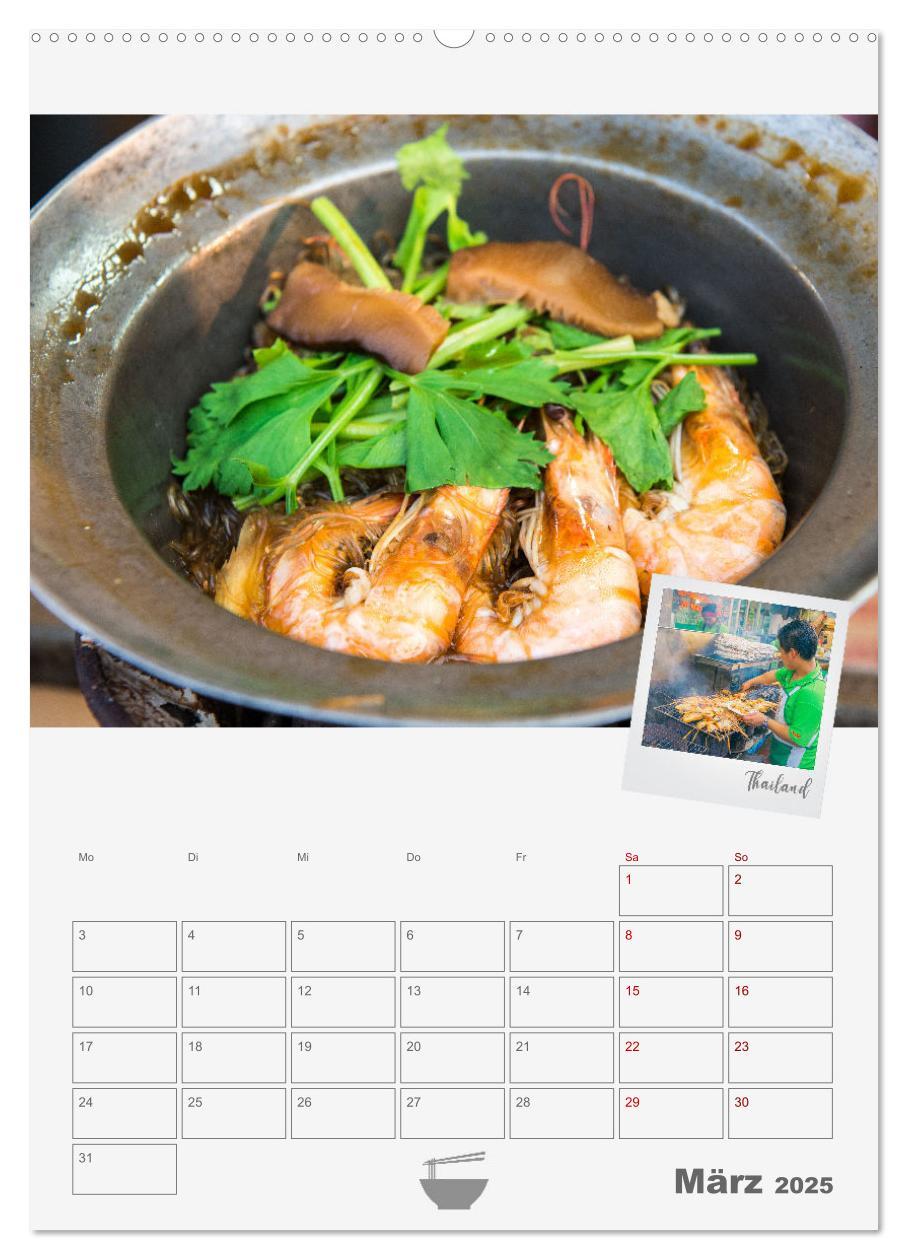 Bild: 9783435906482 | Street Food - Küchenplaner (Wandkalender 2025 DIN A2 hoch),...