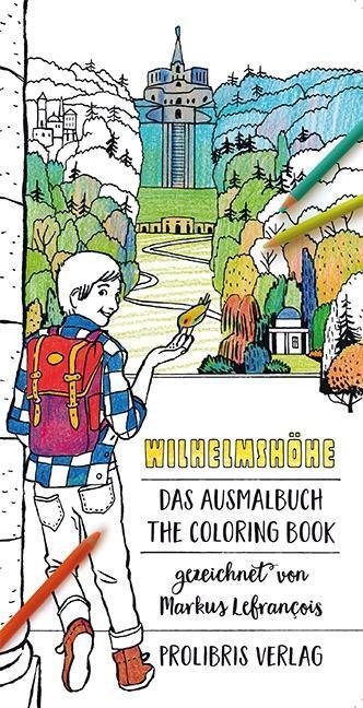 Cover: 4280001456020 | Wilhelmshöhe - Das Ausmalbuch | Dt/engl | Markus Lefrancois | Buch