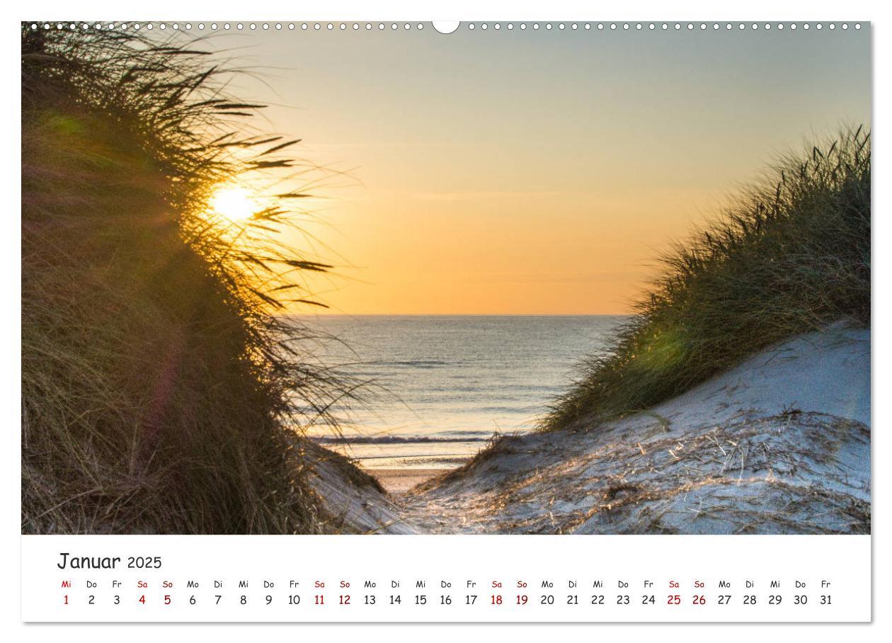 Bild: 9783435179763 | Dünen und Meer Nordseemomente (Wandkalender 2025 DIN A2 quer),...