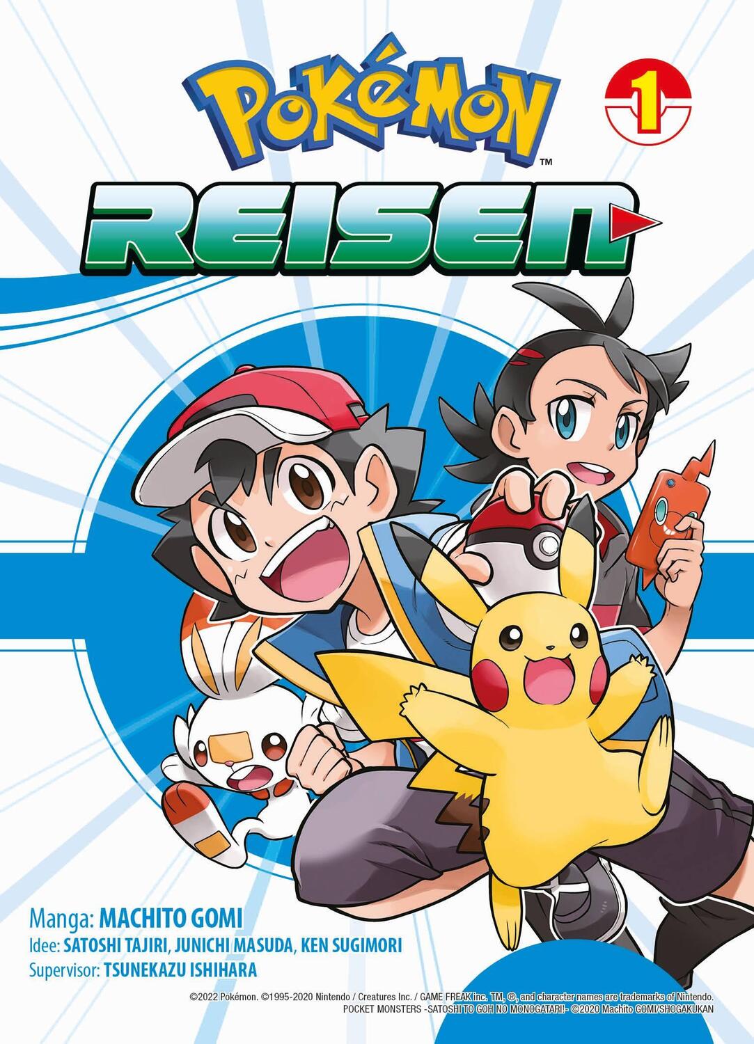 Cover: 9783741629563 | Pokémon Reisen 01 | Bd. 1 | Satoshi Tajiri (u. a.) | Taschenbuch