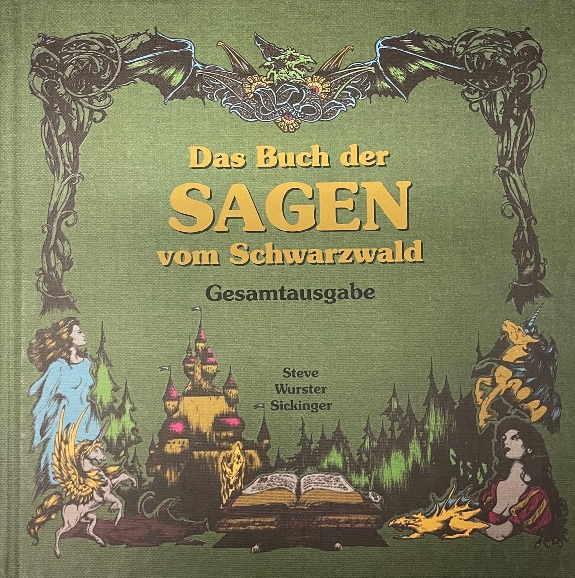 Cover: 9783948842239 | Das Buch der Sagen vom Schwarzwald | Gesamtausgabe | Steve | Buch