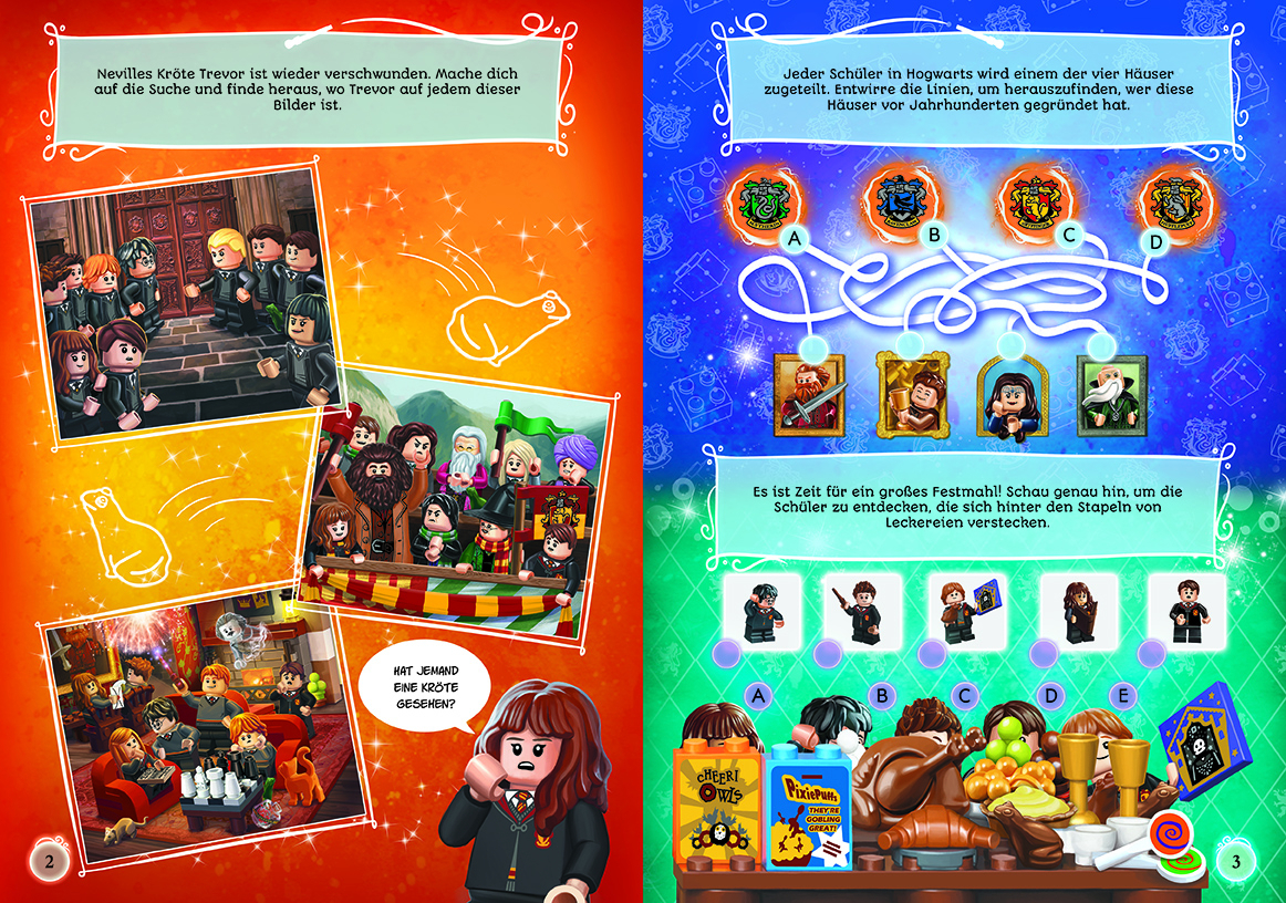 Bild: 9783960806615 | LEGO® Harry Potter(TM) - Zauberspaß in Hogwarts(TM), m. 1 Beilage