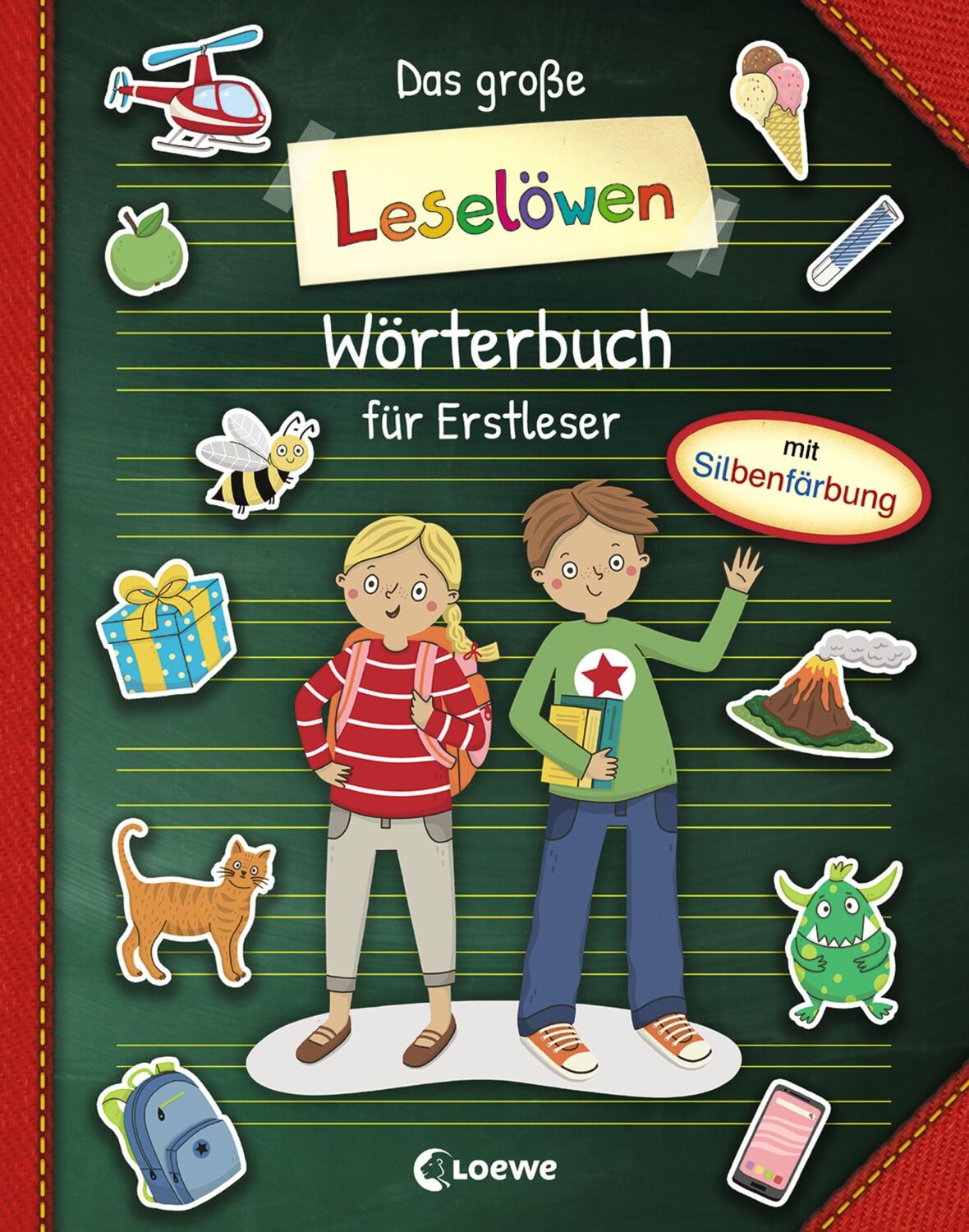 Cover: 9783743207233 | Das große Leselöwen-Wörterbuch für Erstleser | Erstlesebücher (u. a.)